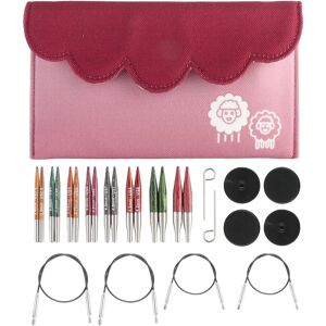 Knitpro Mini Interchangeable Circular Needle Set - All Skill Levels Knitpro Mini Interchangeable Circular Needle Set - All Skill Levels