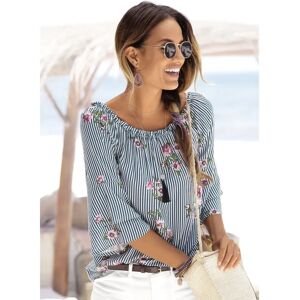 LASCANA Modell 48 - Bedruckte Damenbluse, Casual, Hüftlang LASCANA Modell 48 - Bedruckte Damenbluse, Casual, Hüftlang