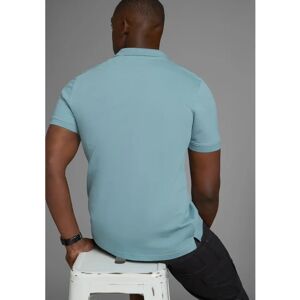 MAN'S WORLD 52/54 (L) Blau Poloshirt - Poloshirt MAN'S WORLD 52/54 (L) Blau Poloshirt - Poloshirt