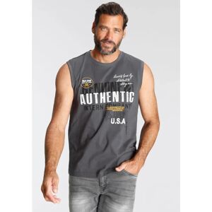 MAN'S WORLD XXXL Casual ärmelloses bedrucktes Baumwoll-Muscleshirt MAN'S WORLD XXXL Casual ärmelloses bedrucktes Baumwoll-Muscleshirt