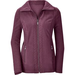 CASUAL LOOKS 52 Bordeaux Unisex Fleecejacke CASUAL LOOKS 52 Bordeaux Unisex Fleecejacke