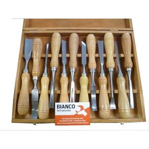 OX - Sgorbie per legno 12PZ - 12PZ - wood carving chisel set OX - Sgorbie per legno 12PZ - 12PZ - wood carving chisel set