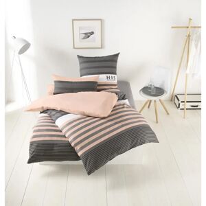 H.I.S Majoran Streifen Baumwoll-Bettwäsche-Set - Bettwäsche H.I.S Majoran Streifen Baumwoll-Bettwäsche-Set - Bettwäsche