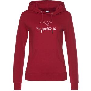 KANGAROOS Damen Hoodie - Gr. 40/42 - Rot - Basic KANGAROOS Damen Hoodie - Gr. 40/42 - Rot - Basic