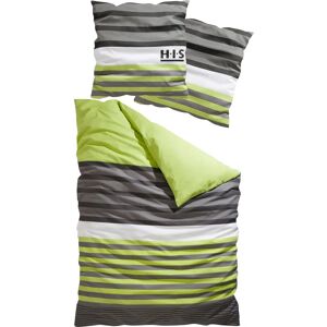 H.I.S Majoran Grünes Bettwäsche-Set H.I.S Majoran Grünes Bettwäsche-Set