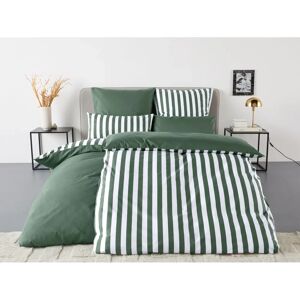 Andas Greta Wendebettwäsche Grün - Bettwäsche Set Andas Greta Wendebettwäsche Grün - Bettwäsche Set