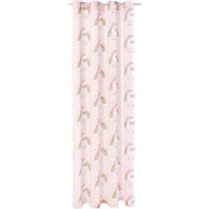Lüttenhütt Einhorn Pink Gardine - Kinderzimmer-Deko Lüttenhütt Einhorn Pink Gardine - Kinderzimmer-Deko