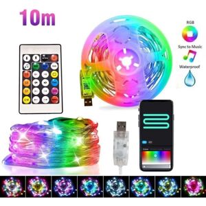 Robertagor - Striscia Led 10m - Bluetooth - RGB - LED Strip Robertagor - Striscia Led 10m - Bluetooth - RGB - LED Strip