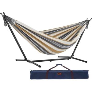 VIVERE - Amaca doppia in cotone con supporto - 250cm VIVERE - Amaca doppia in cotone con supporto - 250cm