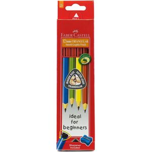 Faber Castell Junior Grip Triangular Pencil - 12 pcs Faber Castell Junior Grip Triangular Pencil - 12 pcs