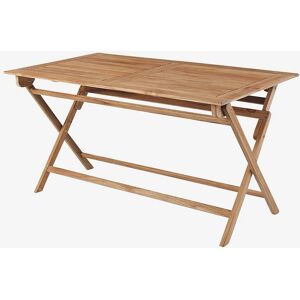 Brafab Turin Hagen Bord - Teak, 140x80 - Hagen Møbler Brafab Turin Hagen Bord - Teak, 140x80 - Hagen Møbler