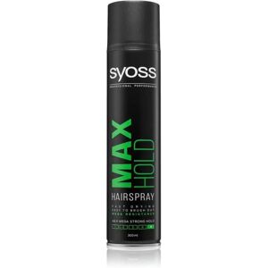 Syoss Max Hold Hiuslakka - Vahva pito kaikille hiustyypeille Syoss Max Hold Hiuslakka - Vahva pito kaikille hiustyypeille