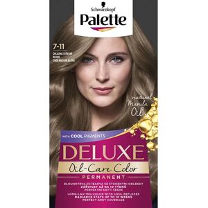 Schwarzkopf Palette Deluxe - Coloration Permanente - Blond Froid Moyen - Publicité Schwarzkopf Palette Deluxe - Coloration Permanente - Blond Froid Moyen - Publicité