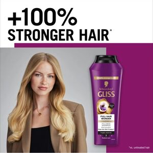 Schwarzkopf Gliss Full Hair Wonder Vegan Shampoo voor Beschadigd Haar - Haarverzorging Schwarzkopf Gliss Full Hair Wonder Vegan Shampoo voor Beschadigd Haar - Haarverzorging