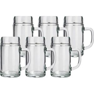 Stölzle STYRIA 1L Bierkrug Set aus 6 Stölzle STYRIA 1L Bierkrug Set aus 6