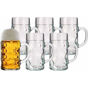 Stölzle Lausitz Isar Beer Mug - 1L, Stackable, For Oktoberfest Stölzle Lausitz Isar Beer Mug - 1L, Stackable, For Oktoberfest