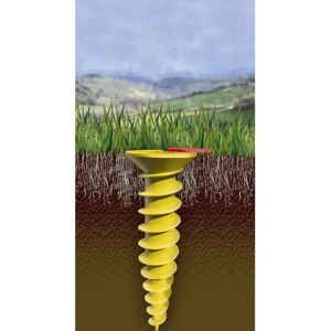 Juwel Enchufe de suelo - Anclajes universales para tuberías en jardín y hogar Juwel Enchufe de suelo - Anclajes universales para tuberías en jardín y hogar