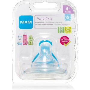 MAM Baby Bottles Teat Spill-free - Spill-free baby bottle teat - 4m+ - 1 pc MAM Baby Bottles Teat Spill-free - Spill-free baby bottle teat - 4m+ - 1 pc