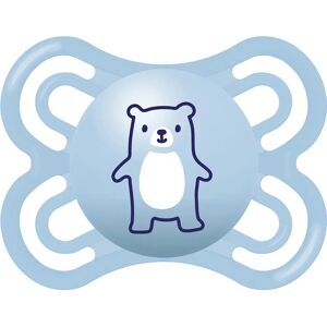 Mam Baby Dummy Perfect 0+ Blue Silicone - Dummy Mam Baby Dummy Perfect 0+ Blue Silicone - Dummy