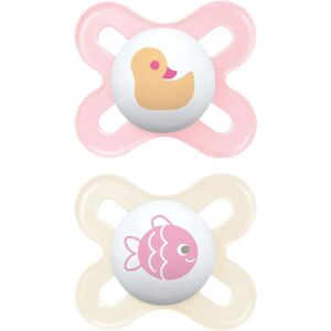 Chupeta de Silicone Mam Start - Ortodôntica, 0-2 Meses, Pack de 2 Chupeta de Silicone Mam Start - Ortodôntica, 0-2 Meses, Pack de 2