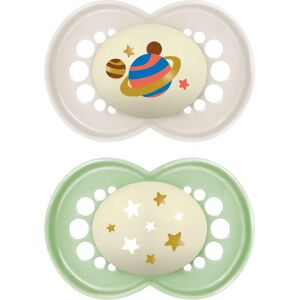 Mam Original Night Chupeta +16M Silicone Neutro - Chupeta Mam Original Night Chupeta +16M Silicone Neutro - Chupeta