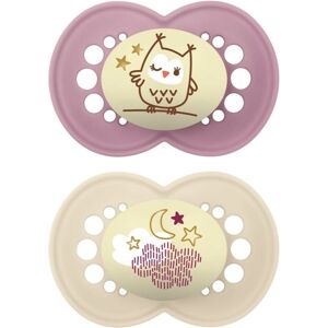 MAM Original Night 6m+ Sucette - Orthodontique en silicone MAM Original Night 6m+ Sucette - Orthodontique en silicone