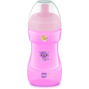 MAM Rosa Sports Cup - À prova de vazamentos, 330ml MAM Rosa Sports Cup - À prova de vazamentos, 330ml