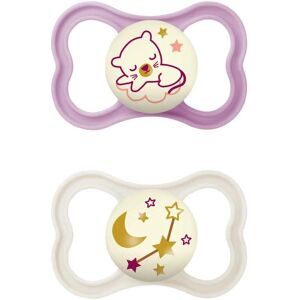 Ciucio MAM Air Night Rosa Viola - Tettarella Ciucio MAM Air Night Rosa Viola - Tettarella