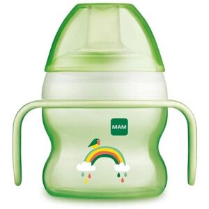 Mam ZEDMM221N - Tazza per bambini con manici antiscivolo - 150ml - Verde Mam ZEDMM221N - Tazza per bambini con manici antiscivolo - 150ml - Verde