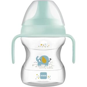 MAM Baby Drinkbeker Blauw - 190ml, Zacht tuit, vanaf 6 maanden MAM Baby Drinkbeker Blauw - 190ml, Zacht tuit, vanaf 6 maanden