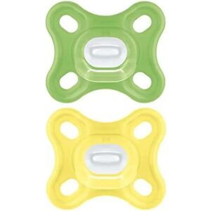 MAM Comfort Silicone Soothers for Newborns - Soothers MAM Comfort Silicone Soothers for Newborns - Soothers