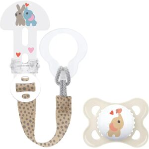 MAM Schnuller S226 - Silikon SkinSoftTM, Symmetrisch, mit Clip MAM Schnuller S226 - Silikon SkinSoftTM, Symmetrisch, mit Clip