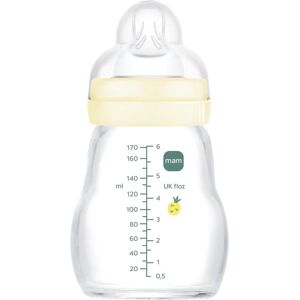 MAM Baby Feel Good Neutraal Glazen Fles - 170ml MAM Baby Feel Good Neutraal Glazen Fles - 170ml