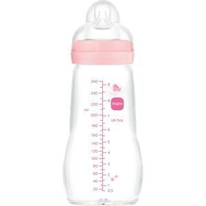 Mam Feel Good Babyfles - 260ml Roze Mam Feel Good Babyfles - 260ml Roze