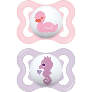Luda Mam Silicone Baby Pacifier Pink 0+ Ultra Light Orthodontic Safe Luda Mam Silicone Baby Pacifier Pink 0+ Ultra Light Orthodontic Safe