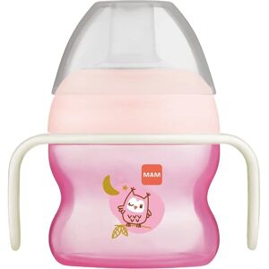 MAM Pink Glow in the Dark Baby Cup 150ml - Baby Feeding MAM Pink Glow in the Dark Baby Cup 150ml - Baby Feeding