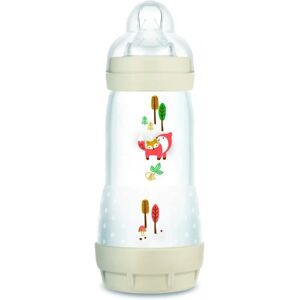 Biberon MAM Linen 320ml Anti-Coliques - Débit 3 - Publicité Biberon MAM Linen 320ml Anti-Coliques - Débit 3 - Publicité