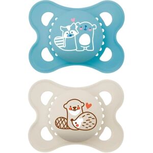 Succhietto Mam in Silicone 2-6 Mesi Blu Succhietto Mam in Silicone 2-6 Mesi Blu