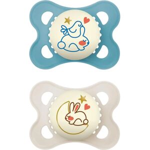 Succhietto in Silicone MAM Night di Baby Italia - 2-6 mesi - Neutro Succhietto in Silicone MAM Night di Baby Italia - 2-6 mesi - Neutro