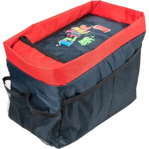 WALSER Rear Seat Organizer - Graffiti Blue Car Storage Accessory WALSER Rear Seat Organizer - Graffiti Blue Car Storage Accessory