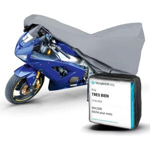 Housse de moto WALSER M - PVC étanche - 215x95x120 cm - Publicité Housse de moto WALSER M - PVC étanche - 215x95x120 cm - Publicité