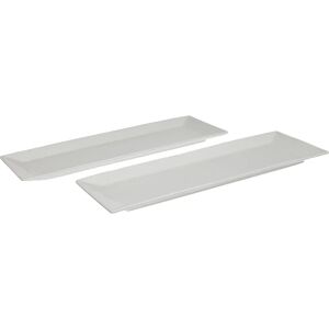 Mäser Trendy Line - 2 Rectangular Porcelain Plates Mäser Trendy Line - 2 Rectangular Porcelain Plates