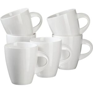 Mäser La Musica Tasse en Porcelaine - Beige - 40cl - Lot de 6 Mäser La Musica Tasse en Porcelaine - Beige - 40cl - Lot de 6