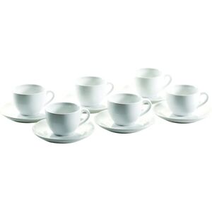 Sada čajových šálků Mäser Colombia - 180ml, 12 ks, Bílá - Šálky a podšálky Sada čajových šálků Mäser Colombia - 180ml, 12 ks, Bílá - Šálky a podšálky