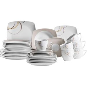 Mäser NELA 30dílná porcelánová sada nádobí - Sada Mäser NELA 30dílná porcelánová sada nádobí - Sada