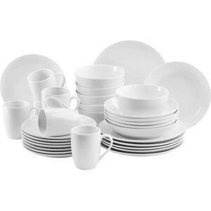 MÄSER 30-piece Porcelain Dinnerware Set - Service Barca for 6 MÄSER 30-piece Porcelain Dinnerware Set - Service Barca for 6