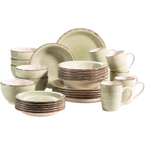 Mäser 931616 - Vintage Green Dinnerware Set for 6 Mäser 931616 - Vintage Green Dinnerware Set for 6