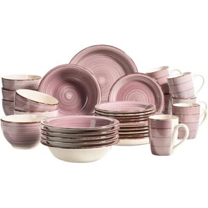 Mäser Keramisch Servies - Vintage Stijl voor 6 personen Mäser Keramisch Servies - Vintage Stijl voor 6 personen