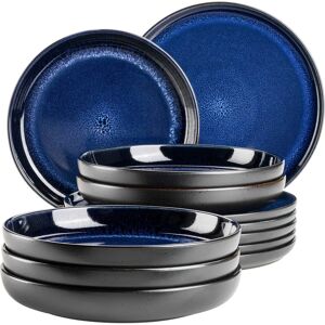 Mäser Niara 12-Piece Ceramic Dinner Set - Dinnerware Mäser Niara 12-Piece Ceramic Dinner Set - Dinnerware