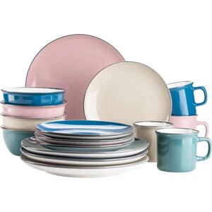 Mäser 16-teiliges Vintage Keramik-Geschirrset - Geschirrset Mäser 16-teiliges Vintage Keramik-Geschirrset - Geschirrset